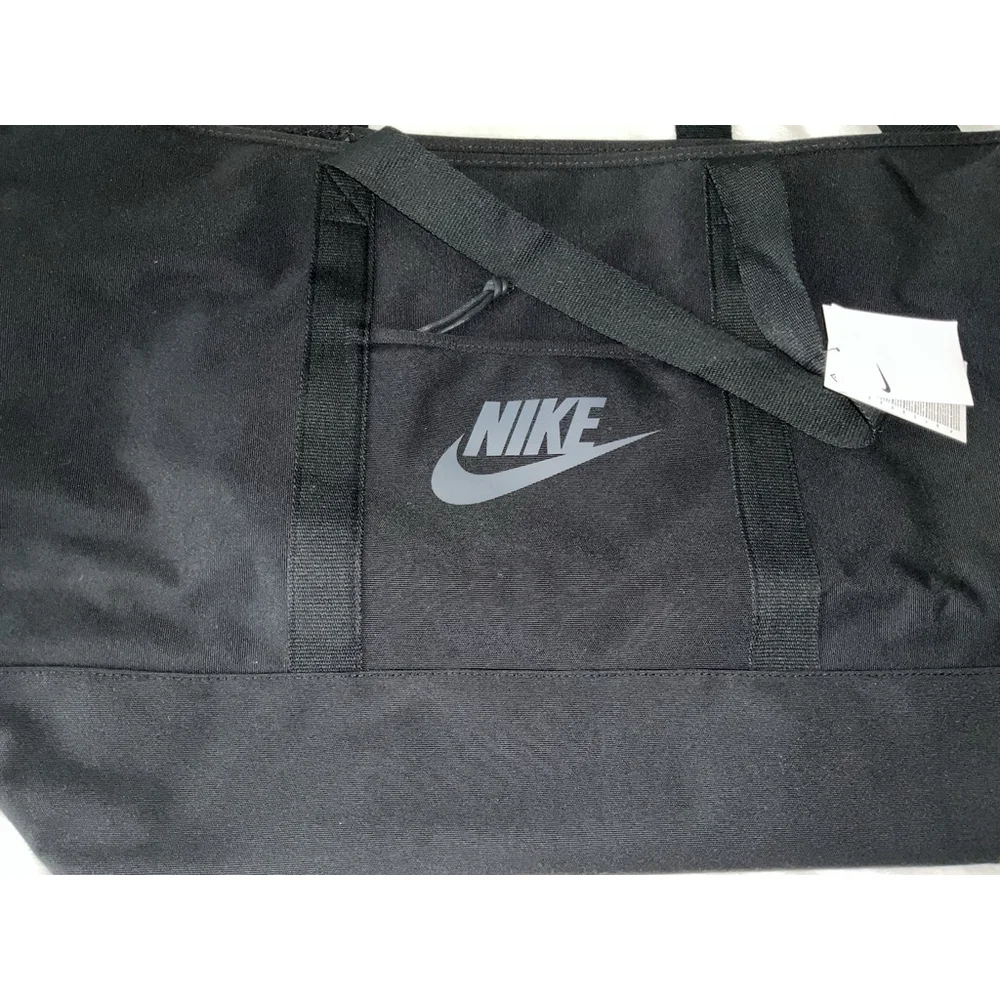 Nike Utility Sportswear Gym Beach Travel Duffel Tote Bag PB0362-010 Vinyl Inside